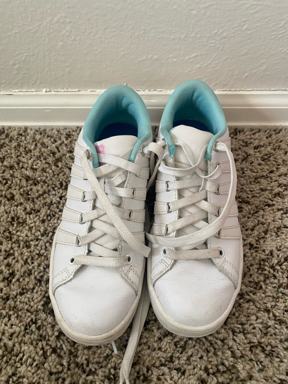 White Iridescent Sneakers